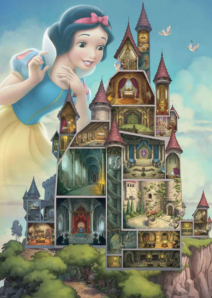 Ravensburger Disney Princess - Disney Castles Snow White 1000pc Puzzle