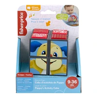 Fisher-Price Rires et Éveil Cube d'activités de Puppy version française