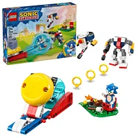 LEGO Sonic the Hedgehog : La bataille près du feu de camp de Sonic, Jouet de jeu vidéo à collectionner pour garçons et filles 77001