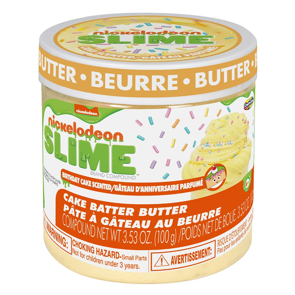 Nickelodeon Slime Specialty Jars  - Birthday Cake