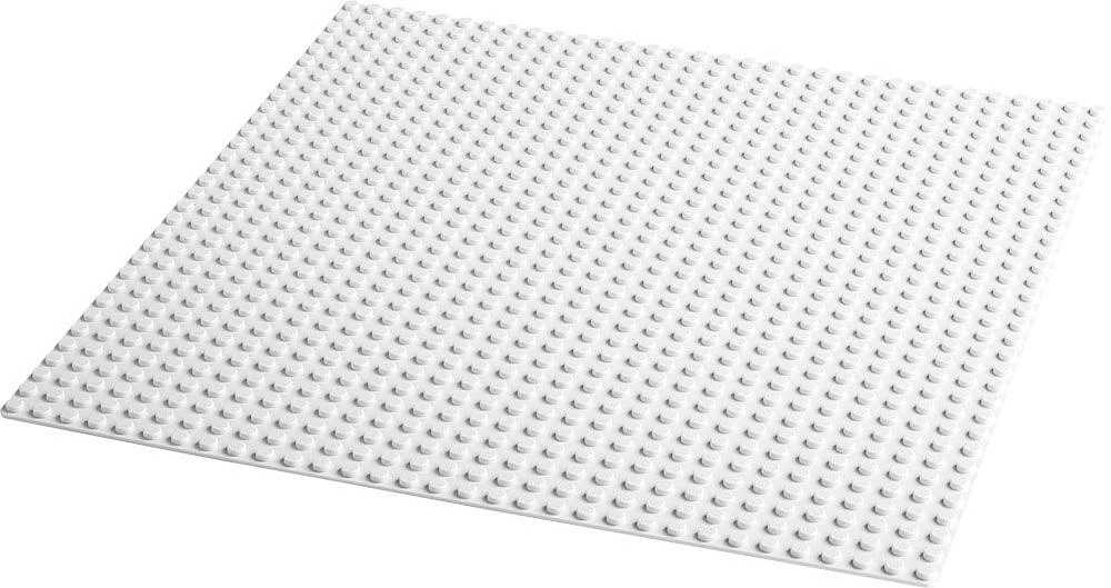 LEGO Classic White Baseplate 11026 Building Kit for Kids (1 Piece)