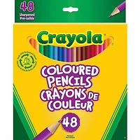 Crayola Coloured Pencils, 48 Ct