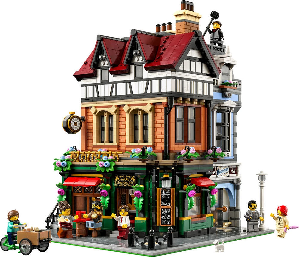 LEGO Icons La bâtisse Tudor Ensemble de construction de modèle réduit Décoration de bureau à domicile pour adultes 10350