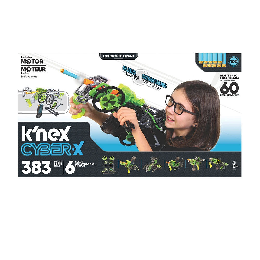 K'Nex Cyberx C10 Crypto Manivelle