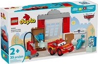 LEGO DUPLO Disney and Pixar Cars McQueen's Visit to Doc's Garage - Toddler Toy For Kids 2+ - 10456