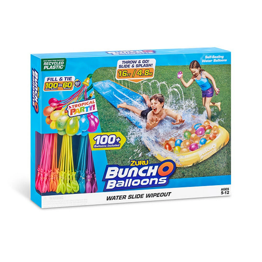 Zuru Bunch O Balloons Tropical Party Water Slide Wipeout (1x Lane)