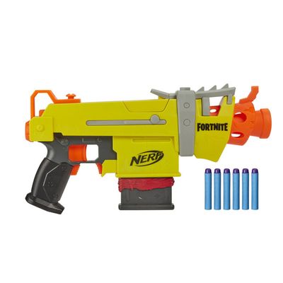 Nerf Fortnite Dual Pack Includes 2 Fortnite Blasters and 6 Nerf Elite Darts  - Nerf