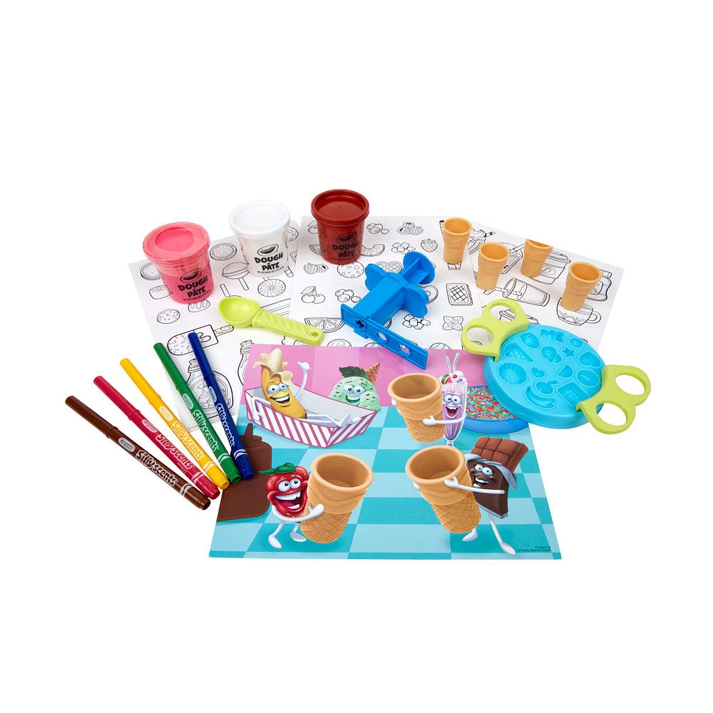 Ensemble de jeu de crèmerie Silly Scents Crayola