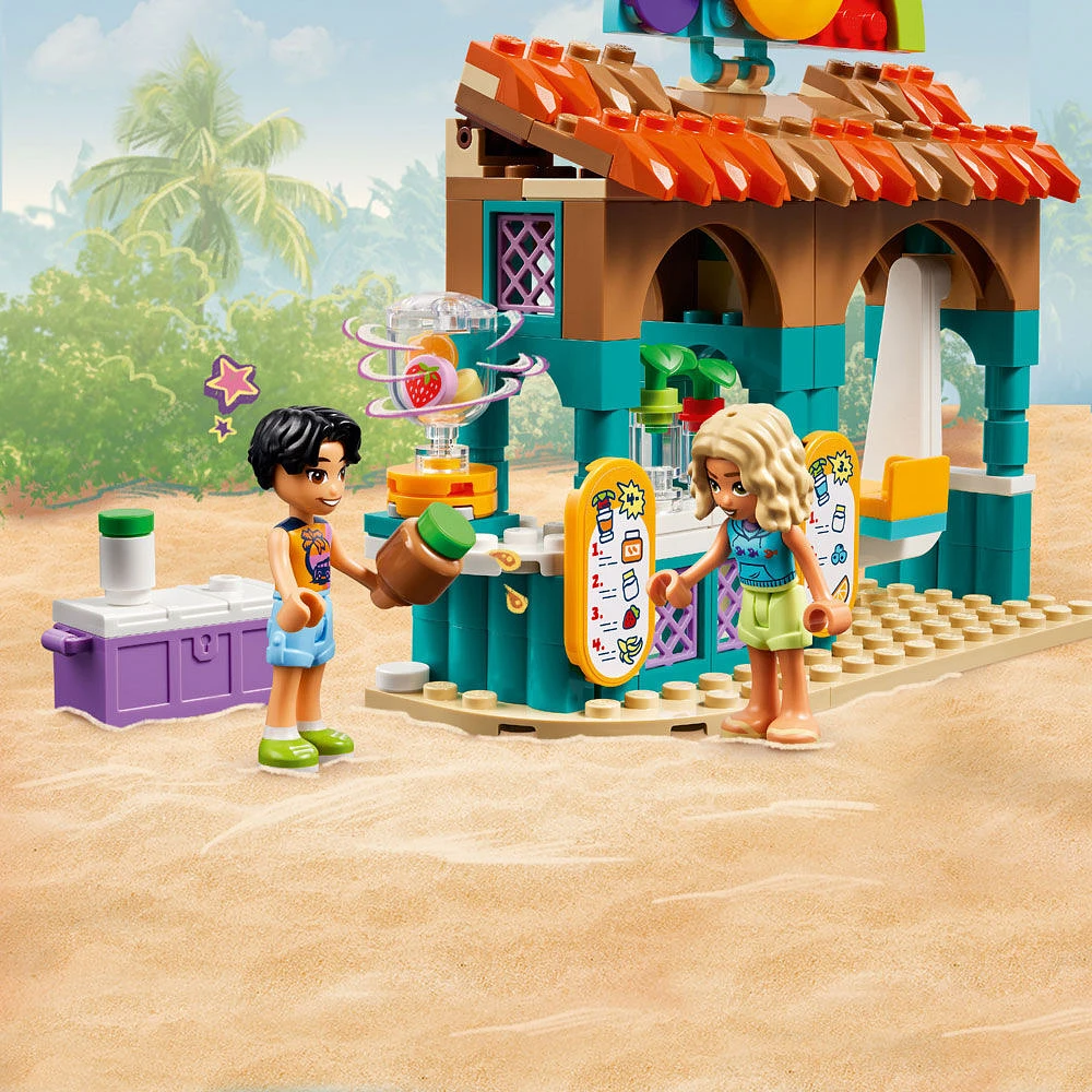 Ensemble de jeu sur la nourriture LEGO Friends Le kiosque à smoothies de la plage 42625