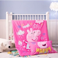 Peppa Pig 3-Piece Toddler Bedding Set