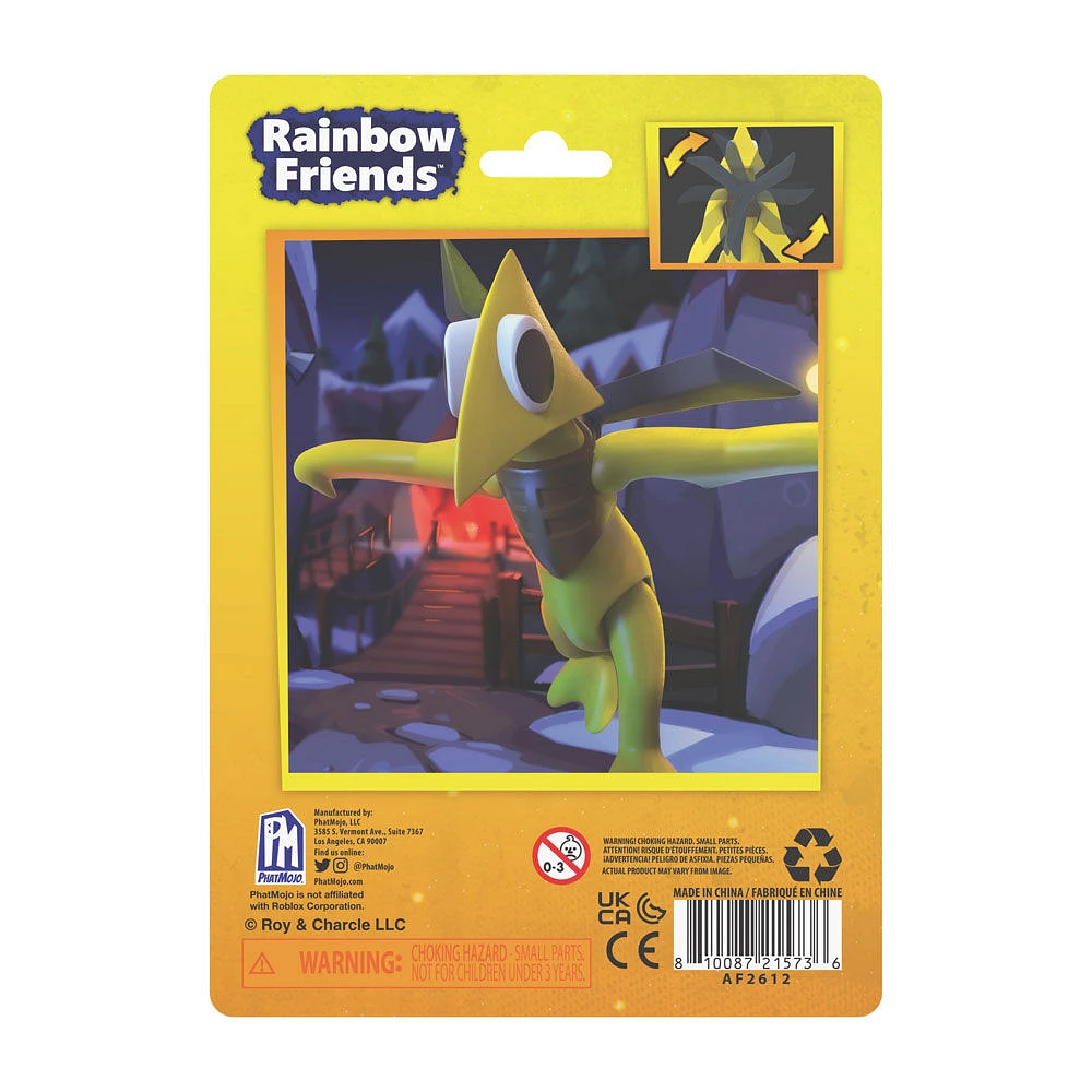 Rainbow Friends - Figurine -Jaunes - Serie 2