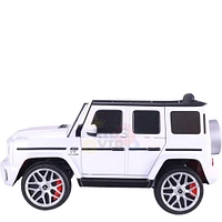 KidsVip 12V Kids & Toddlers Mercedes G63 Ride on car w/Remote Control - White