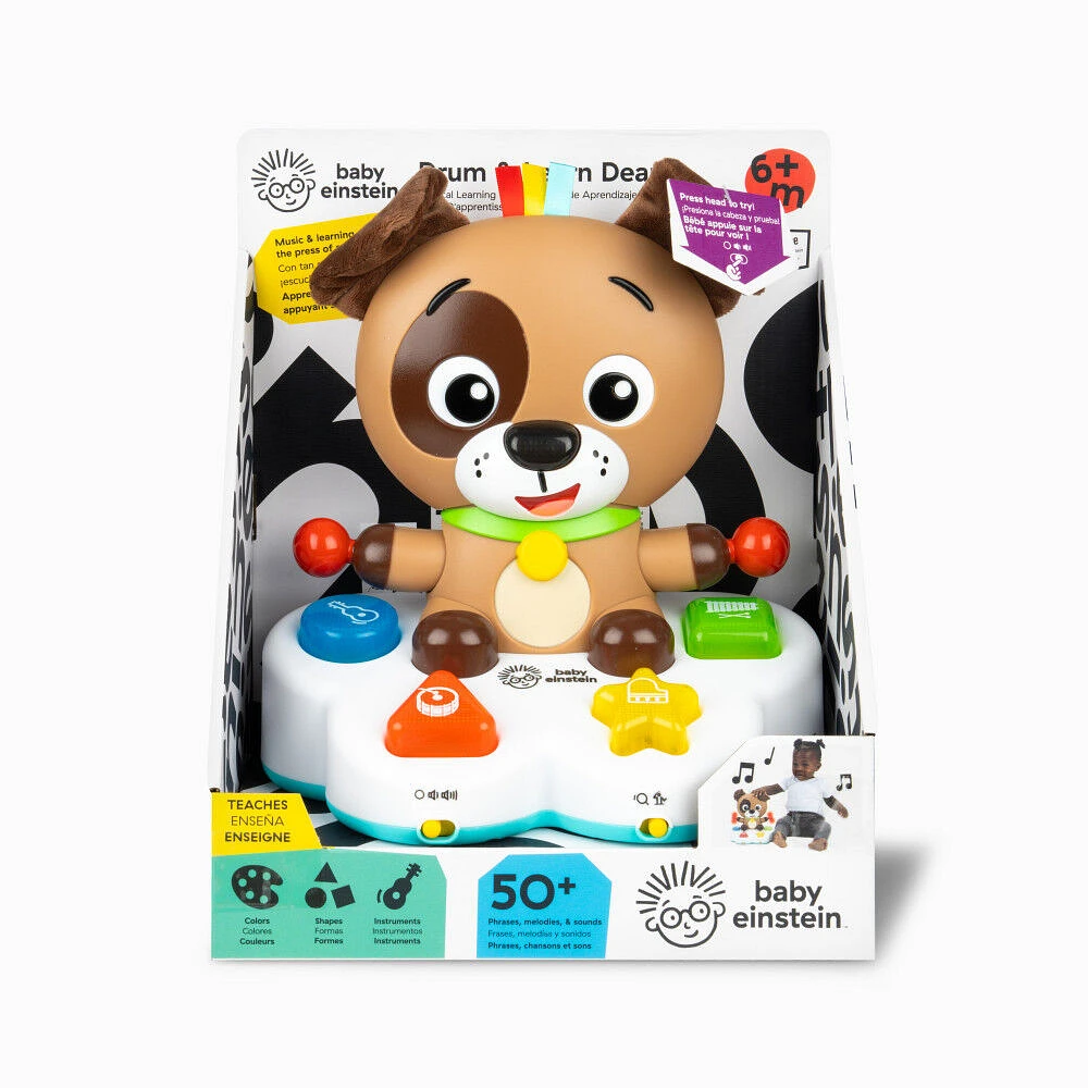 Baby Einstein Drum & Learn Dean Musical Learning Toy