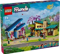 LEGO Friends Les maisons familiales d'Olly et Paisley 42620