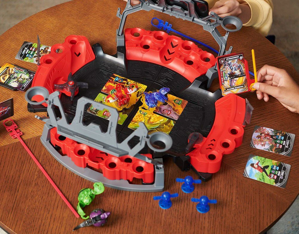 Bakugan Battle Arena avec Special Attack Dragonoid exclusif, figurine articulée personnalisable rotative