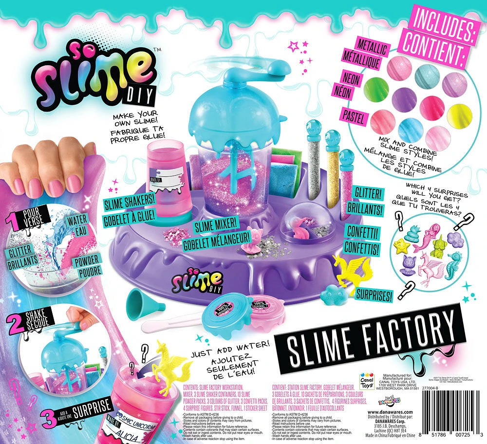 So Slime - Fabrique de Glue Visqueuse