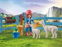 Playmobil - Amelia et Whisper avec box pour chevaux