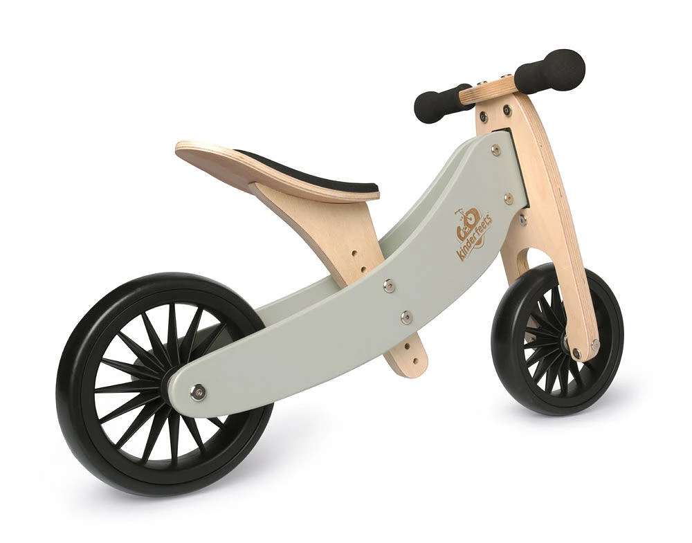 Kinderfeets Tiny Tot PLUS Balance Bike Silver Sage