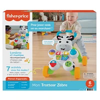 Fisher-Price Mon Trotteur Zèbre Parlant - Édition française