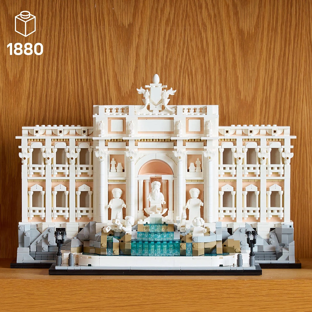 LEGO Architecture Trevi Fountain Building Set - Collectible DIY Craft for Adults - Gift Idea for Men and Women - 21062