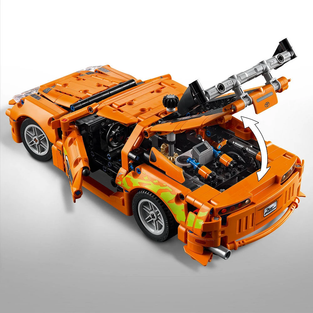 LEGO Technic Fast and Furious Toyota Supra MK4 Kids Toy Car Kit - Toy for Boys and Girls 9+ - 42204