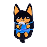 "Dogs Vs. Squirls" (Chien contre écureuils)  -Peluche de 4 pouces (Un sélectionné au hasard pour les achats en ligne)