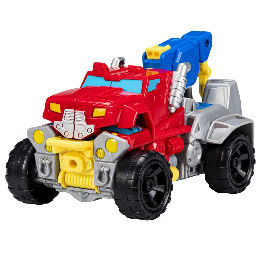 Transformers Optimus Prime, figurine convertible de 11 cm avec crochet de remorquage