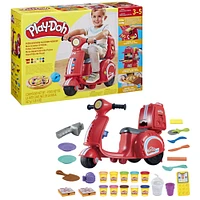 Play-Doh Pizza Delivery Kids Scooter Playset