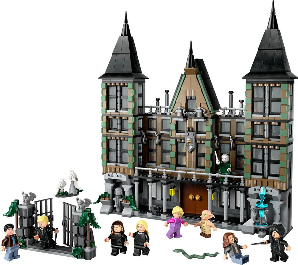 LEGO Harry Potter Le manoir des Malefoy, Jouet de sorcier pour enfants, Ensemble de jeu et d'exposition à collectionner 76453