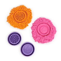 Kinetic Sand, Flowfetti, 113 g de sable à jouer avec des éléments paillettés, jouets sensoriels