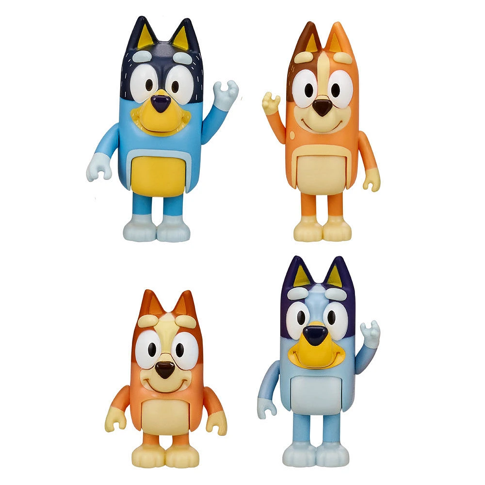 Bluey 4 Pack - Family Pack