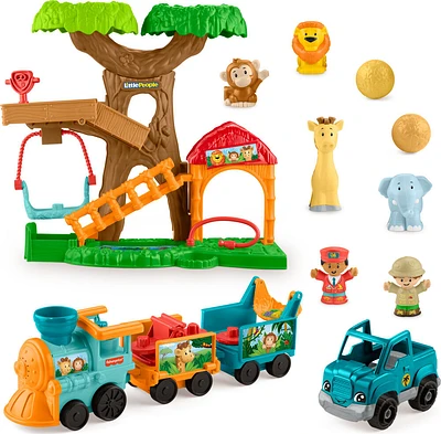 Fisher-Price  Little People  Coffret-cadeau  Le Train de la Jungle
