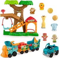Fisher-Price  Little People  Coffret-cadeau  Le Train de la Jungle
