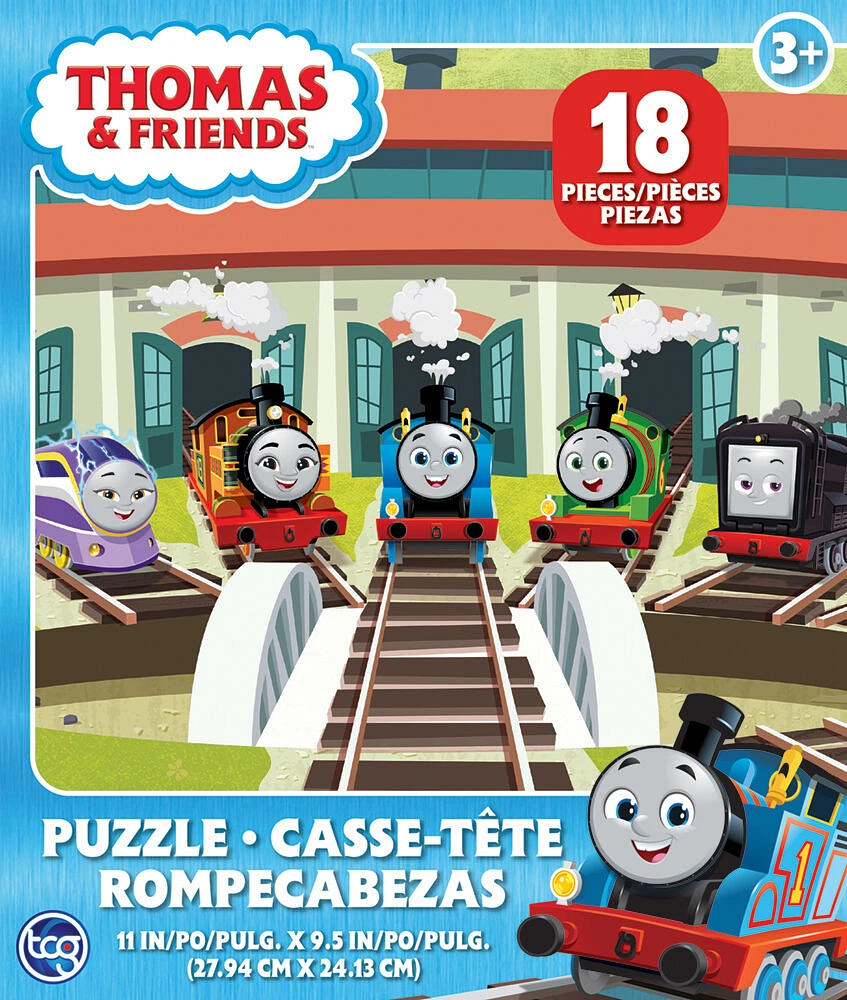 SureLox Kids Puzzles - Thomas and Friends - 18 Pieces - English Edition