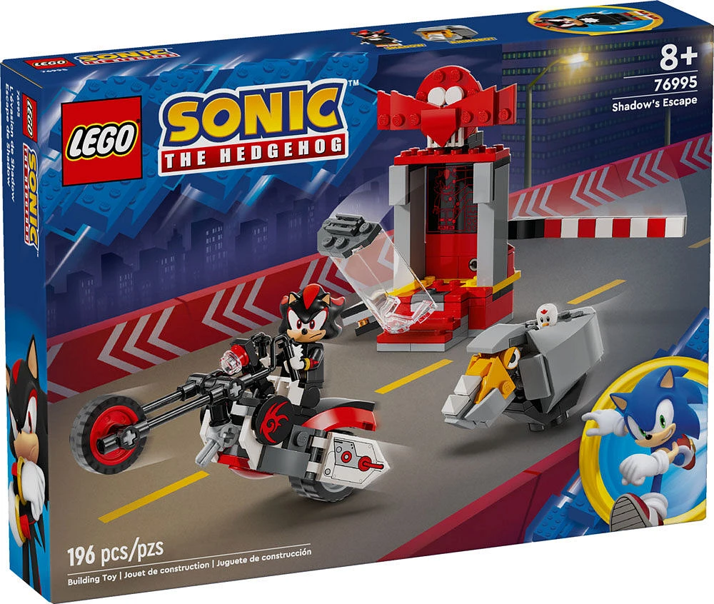 LEGO Sonic the Hedgehog L'évasion de Shadow the Hedgehog 76995