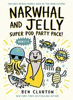 Narwhal and Jelly: Super Pod Party Pack! (Paperback books 1 & 2) - Édition anglaise