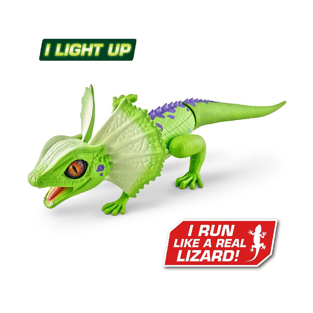 Lézard menaçant jouet robotique Robo Alive par ZURU