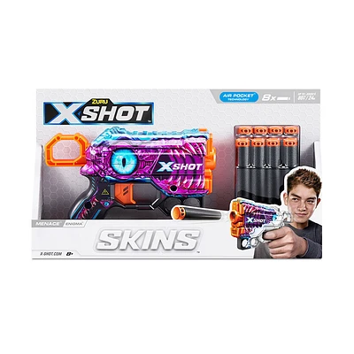 X-Shot Skins Menace Dart Blaster (8 Darts) by ZURU