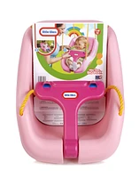 Little Tikes - Balançoire 2 en 1 Snug ''''N Secure - rose.