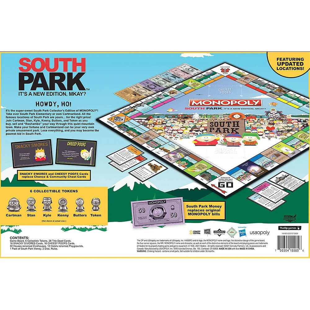 USAopoly MONOPOLY: South Park - English Edition