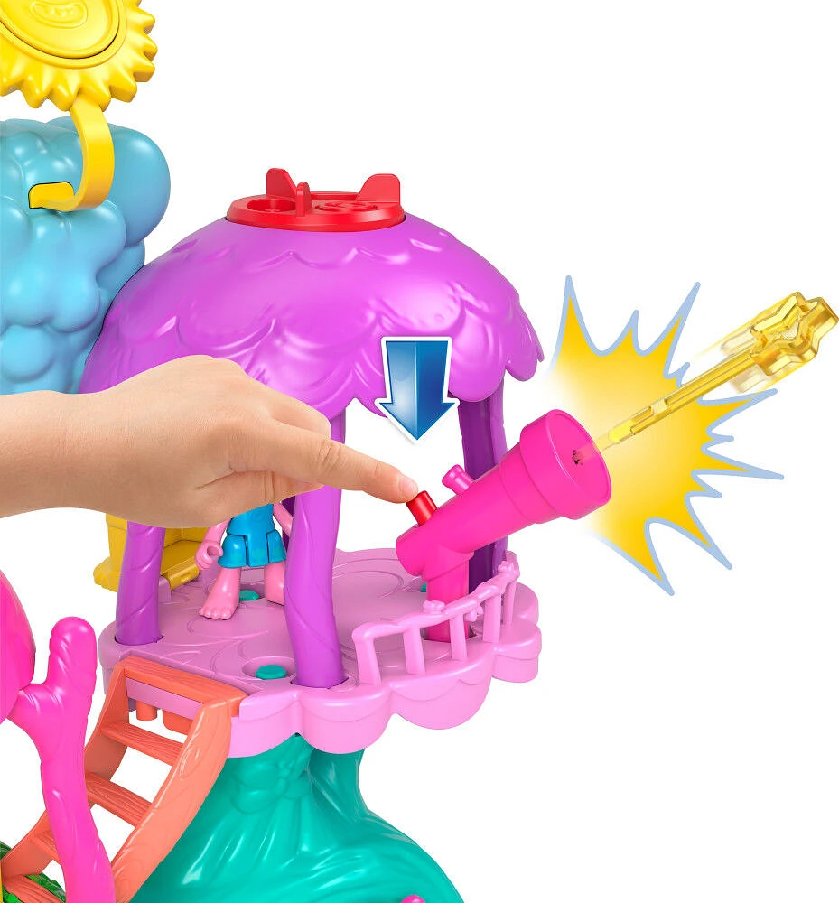 Imaginext-DreamWorks Trolls-Coffret Cabane Arc-en-ciel - Notre exclusivité