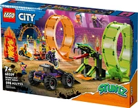 LEGO City Double Loop Stunt Arena 60339 Building Kit (598 Pieces)