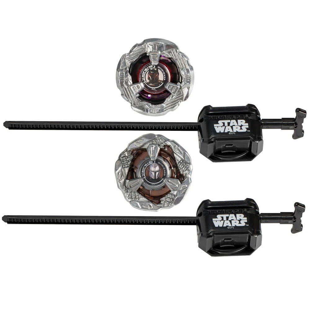 Beyblade X et Star Wars Collab The Mandalorian 3-60F vs. Moff Gideon 3-80N, multipack