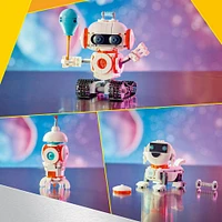 LEGO Creator Le robot spatial 3en1, Ensemble de jouet scientifique, Se transforme en figurine de chien ou de fusée 31164