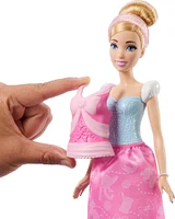 Princesses Disney Poupée Cendrillon et Tenues Coffret avec accessoires