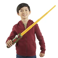 Star Wars Lightsaber Squad Boba Fett Extendable Yellow Lightsaber Role Play