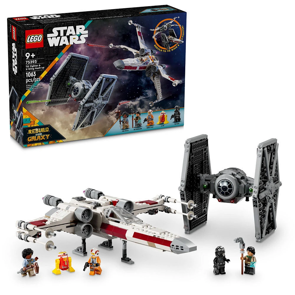 LEGO Star Wars La fusion du chasseur TIE et du X-wing Ensemble 75393