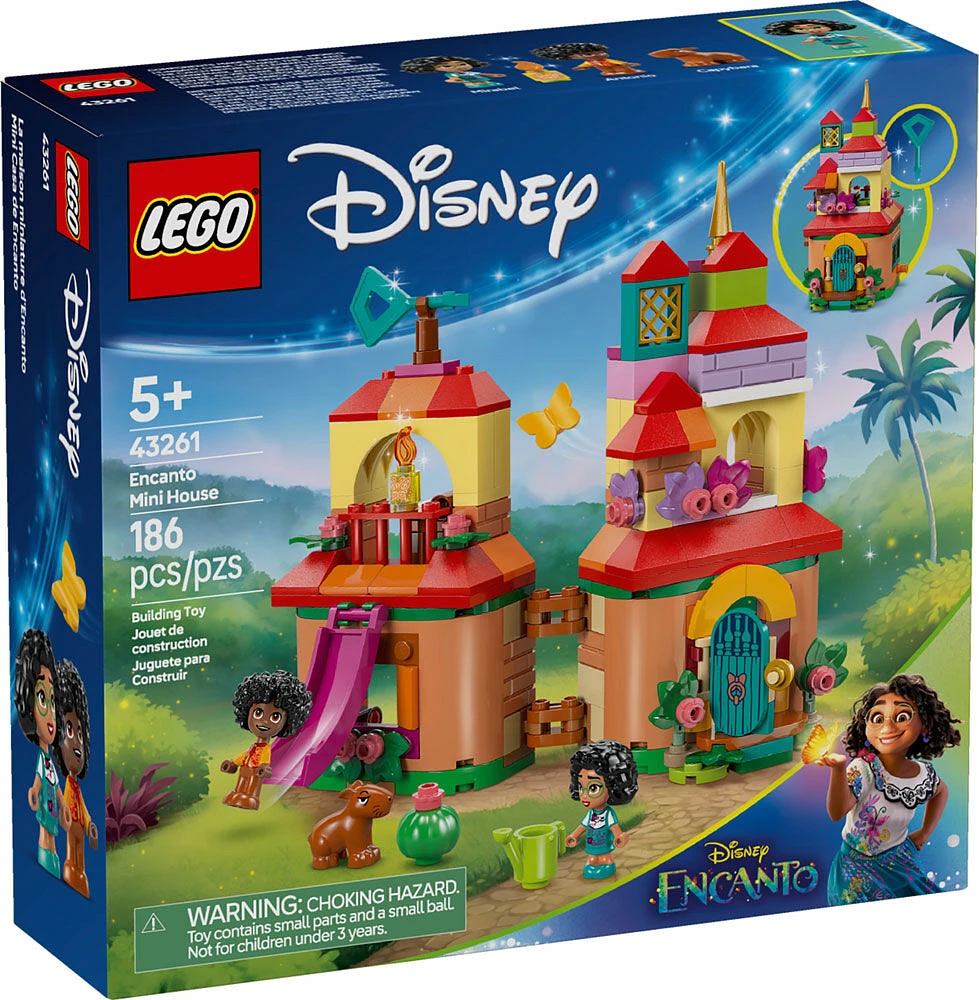 LEGO Disney Encanto Mini House Building Toy Set - Encanto Dollhouse for Girls and Boys - 43261