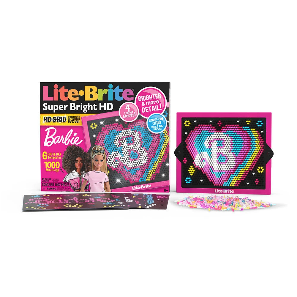 Lite Brite Super Bright Hd Barbie