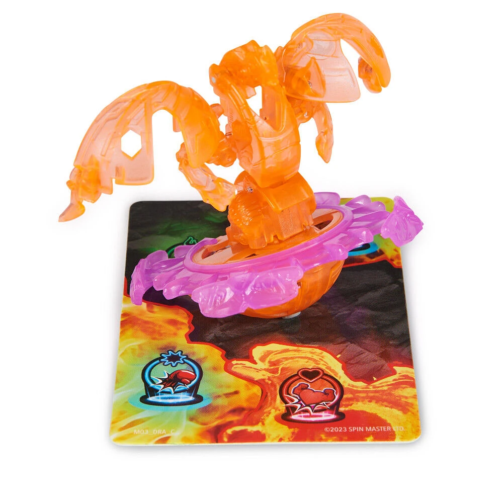 Bakugan Brawl Zone, coffret compact avec Special Attack Dragonoid, figurine articulée personnalisable, cartes à collectionner